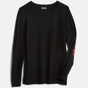 Market & Spruce Aubree Elbow Patch Sweater